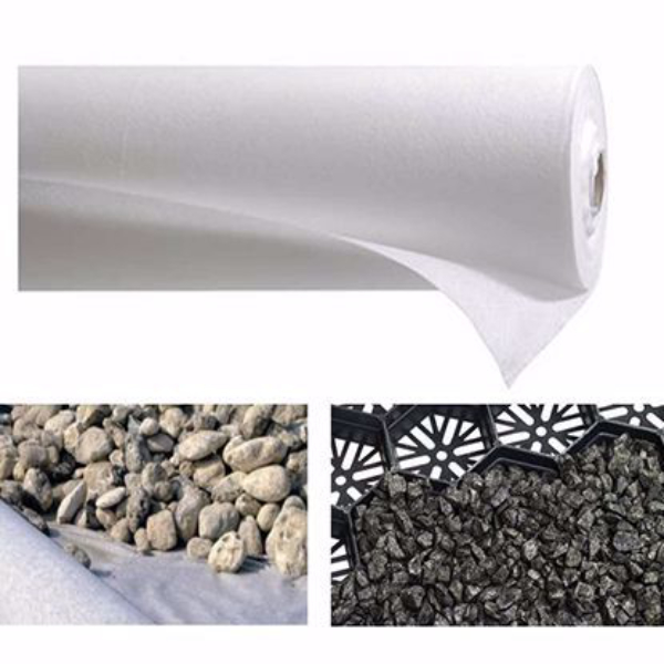 Geo-Textilvlies – Nadelvlies auf Rolle (1 Rolle = 50m²) als ideale Trennung und Schutz für verschiedene Erdschichten