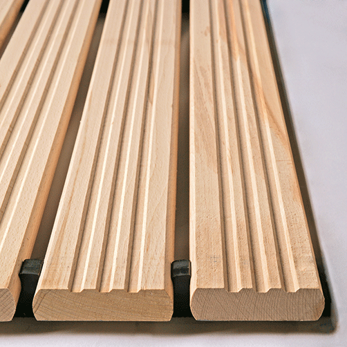 Holzrost ohne Auffahrkeil, 80|100|120|150cm breit, Länge 100-1000 cm