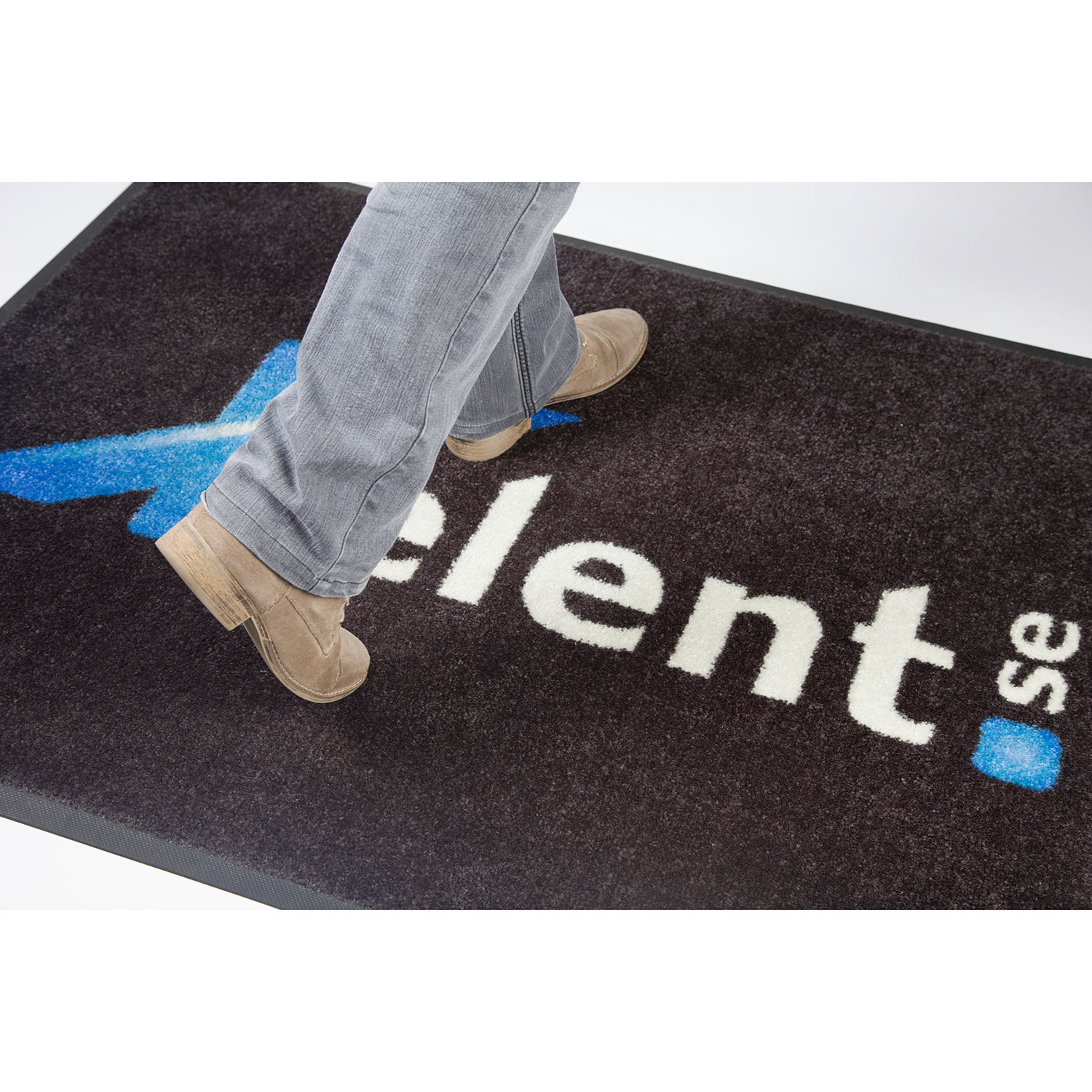 Personalisierte Fußmatten nach Maß | Logomatte nach Maß | bis 200 cm breit | bis 550 cm lang