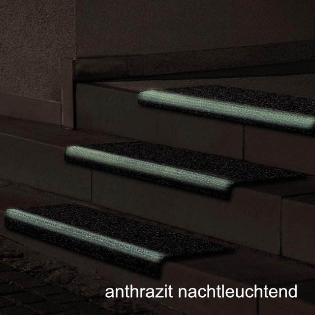 Antirutsch Treppenstufenmatten ZENTAURUS mit Winkel | 5 Farben | bei Schnee & Eis