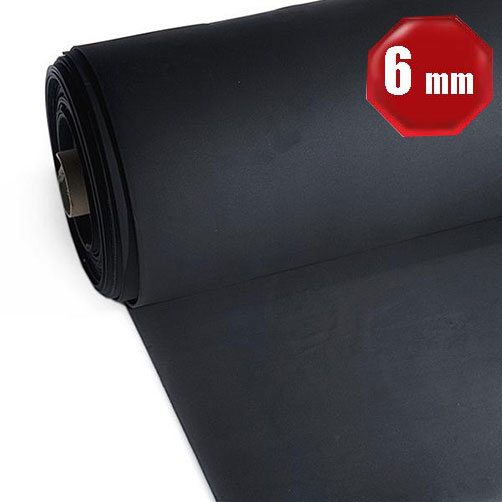 Zellkautschuk EPDM, 100 cm breit, 6 mm, Länge 20 m Zellkautschuk-6-neu
