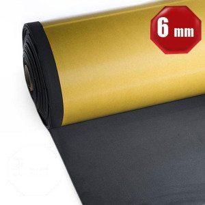 Gummiplatten Zellkautschuk EPDM (SK), 100 cm breit, 6 mm, Länge 20 m Zellkautschuk3mmEPDMSK